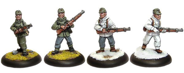 Gebirgsjäger in Anorak